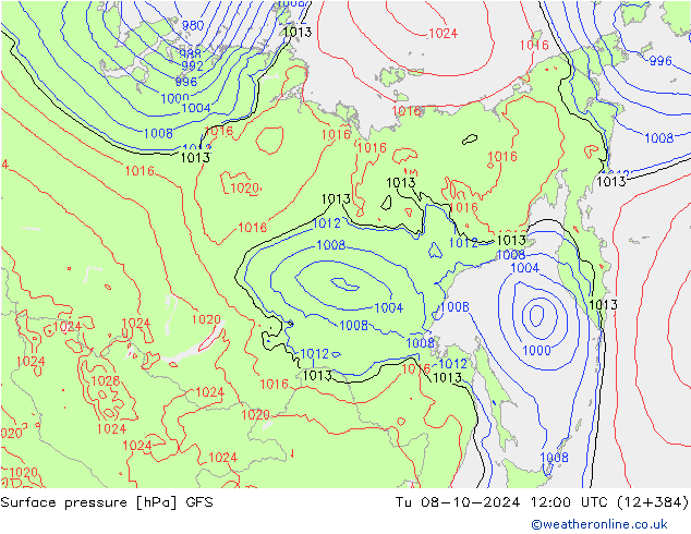 GFS: mar 08.10.2024 12 UTC