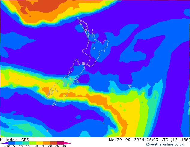 K-Index GFS Mo 30.09.2024 06 UTC