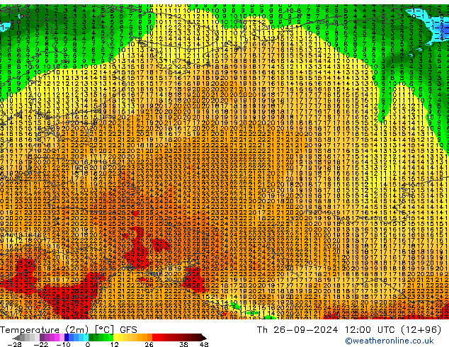 GFS: jue 26.09.2024 12 UTC