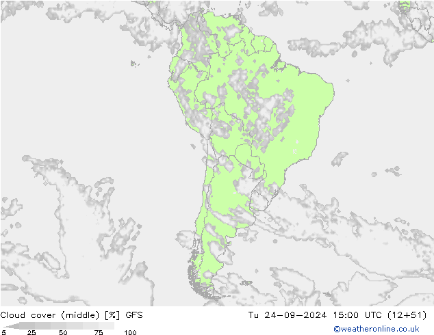 Bulutlar (orta) GFS Sa 24.09.2024 15 UTC