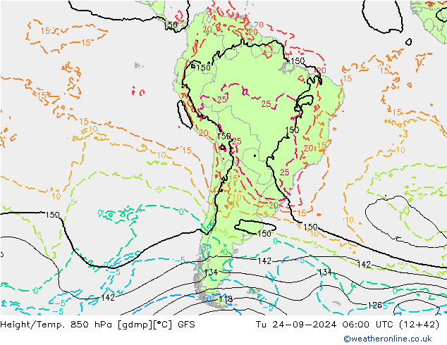 GFS: Tu 24.09.2024 06 UTC