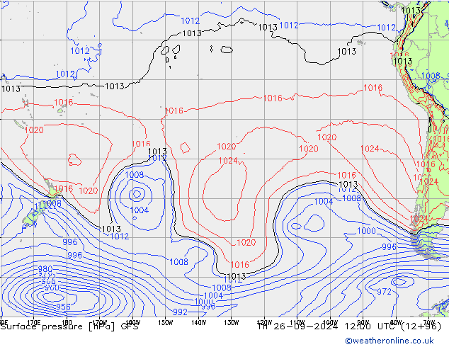 GFS: Th 26.09.2024 12 UTC