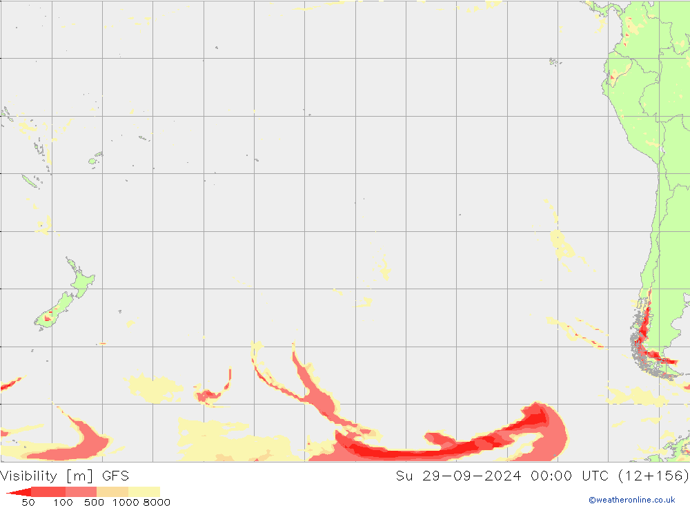 Zicht GFS zo 29.09.2024 00 UTC