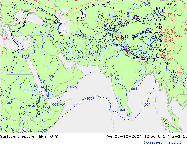 GFS: ср 02.10.2024 12 UTC