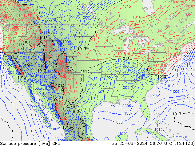 GFS: za 28.09.2024 06 UTC