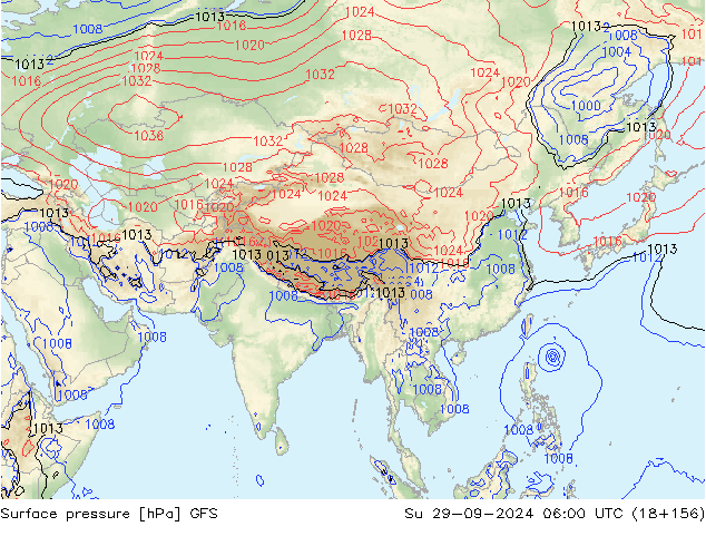 GFS: zo 29.09.2024 06 UTC