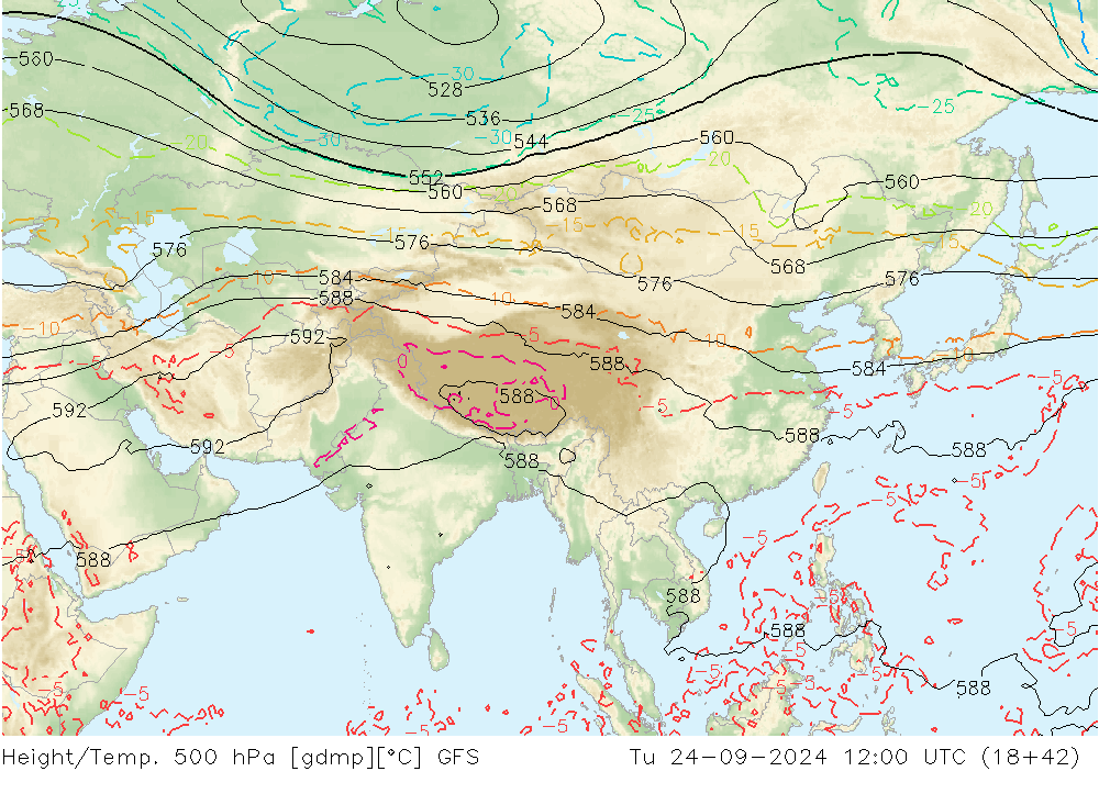 GFS: Sa 24.09.2024 12 UTC