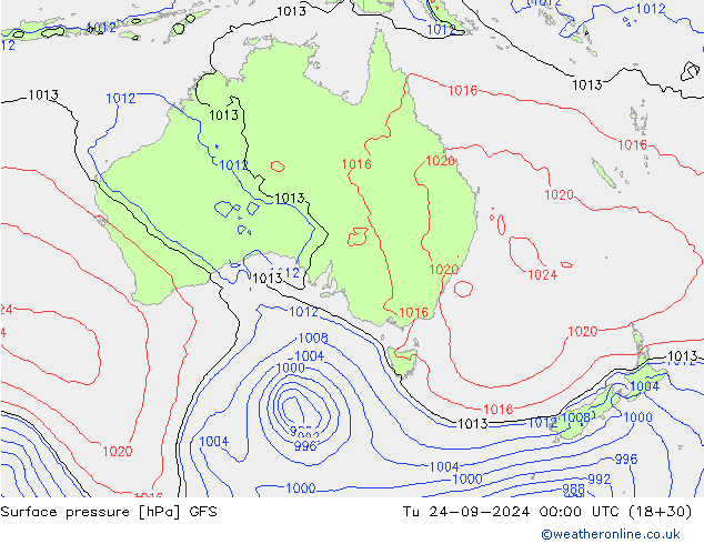 GFS: Sa 24.09.2024 00 UTC