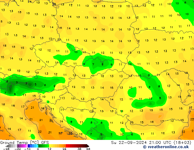   GFS  22.09.2024 21 UTC