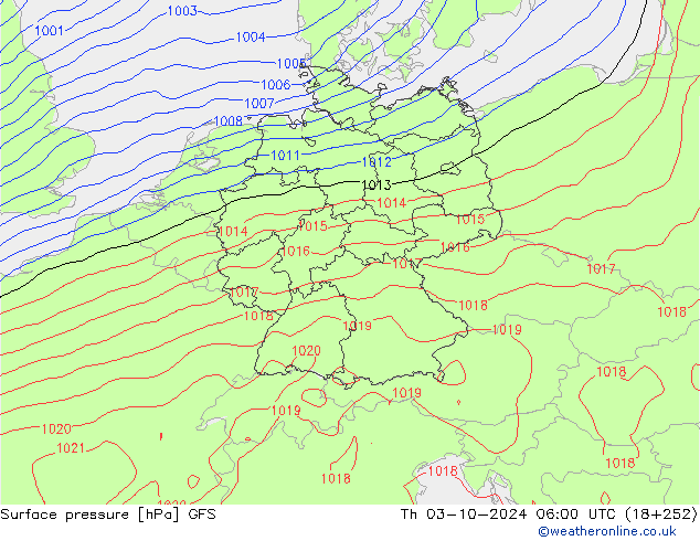 GFS: Qui 03.10.2024 06 UTC