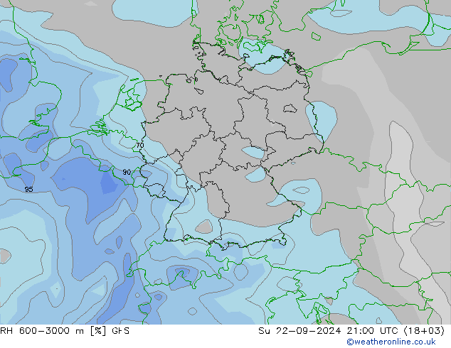 600-3000 m Nispi Nem GFS Paz 22.09.2024 21 UTC