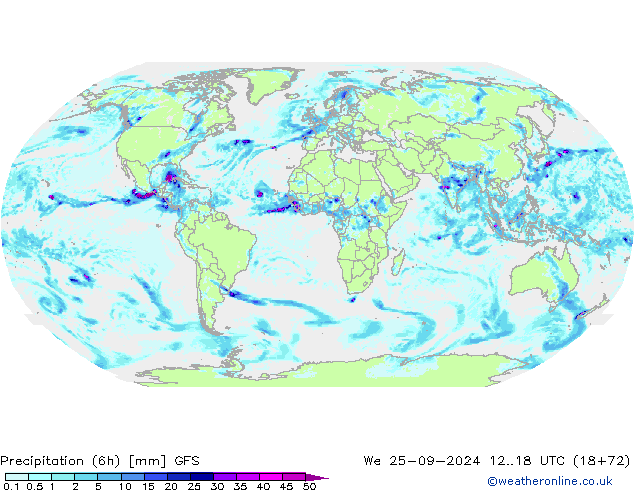  (6h) GFS  25.09.2024 18 UTC