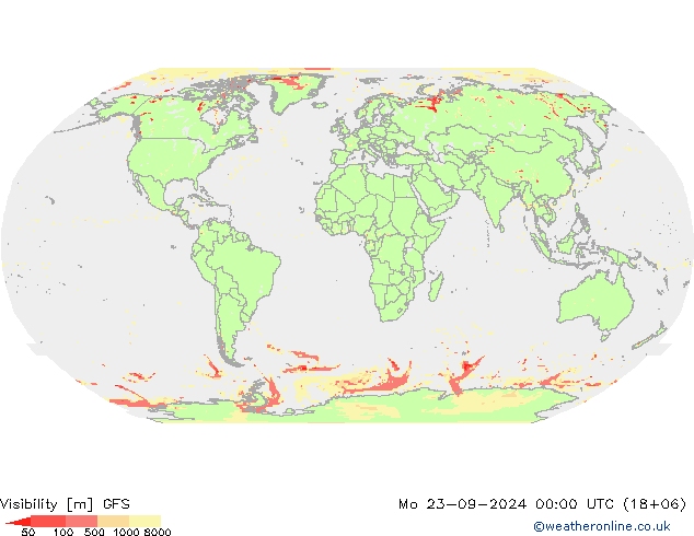 Visibilità GFS lun 23.09.2024 00 UTC