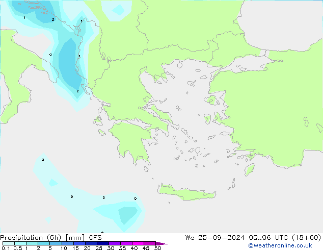 Z500/Rain (+SLP)/Z850 GFS St 25.09.2024 06 UTC