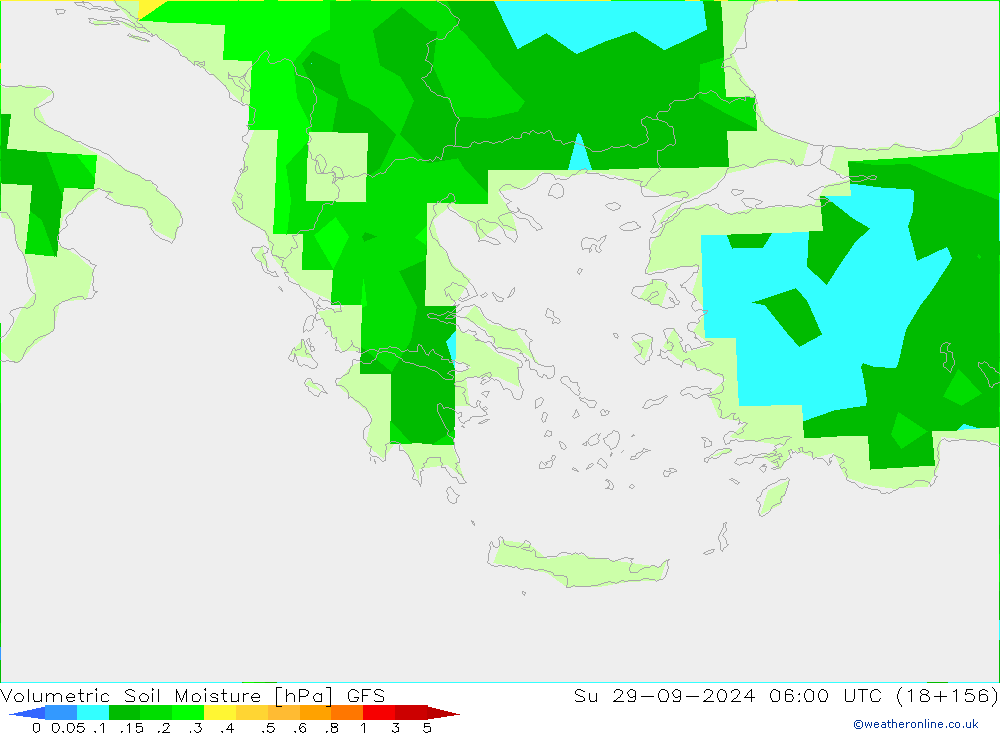 Hacimsel Toprak Nemi GFS Paz 29.09.2024 06 UTC