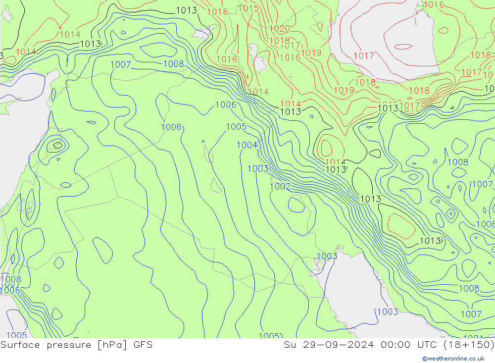 GFS: Dom 29.09.2024 00 UTC