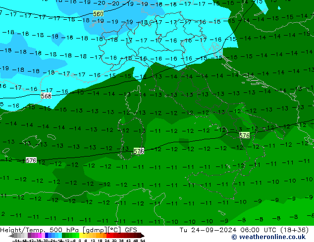 GFS: Tu 24.09.2024 06 UTC