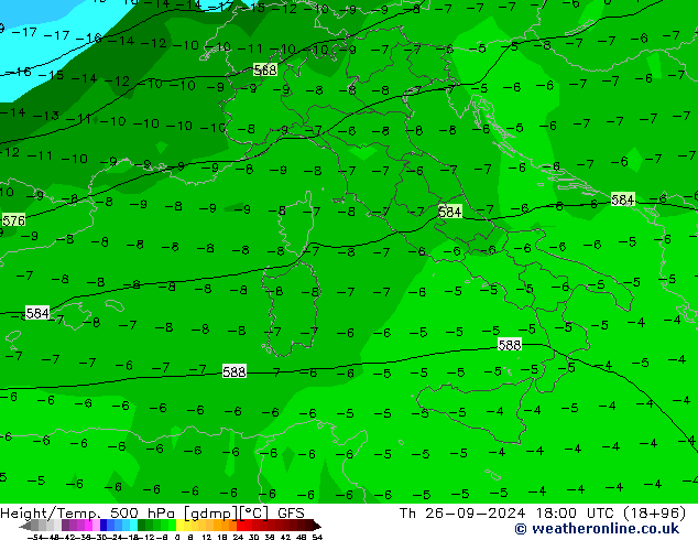 GFS: do 26.09.2024 18 UTC