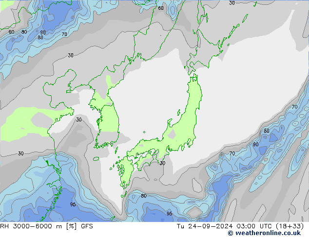 3000-6000 m Nispi Nem GFS Sa 24.09.2024 03 UTC