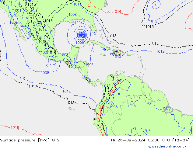 GFS: Qui 26.09.2024 06 UTC