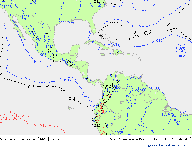 GFS: Sa 28.09.2024 18 UTC