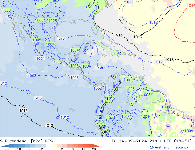   GFS  24.09.2024 21 UTC