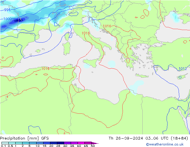 GFS: do 26.09.2024 06 UTC