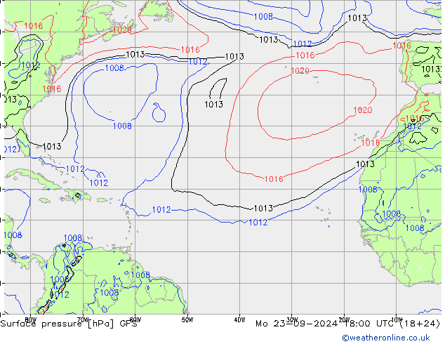 GFS: lun 23.09.2024 18 UTC