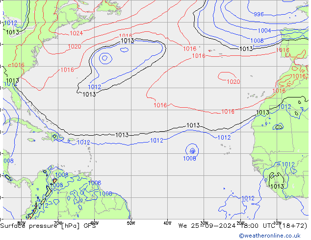 GFS: mié 25.09.2024 18 UTC