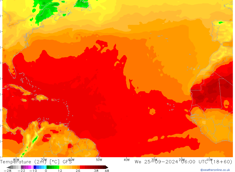 GFS: We 25.09.2024 06 UTC