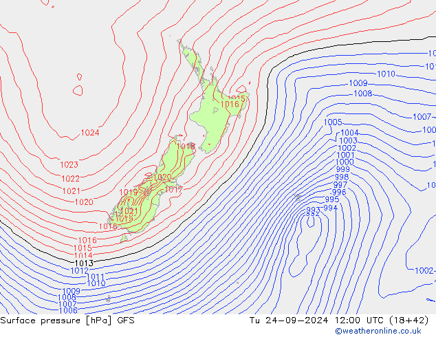 GFS: Sa 24.09.2024 12 UTC