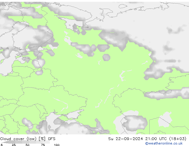  () GFS  22.09.2024 21 UTC