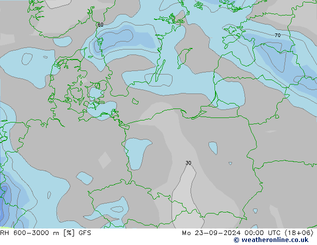 600-3000 m Nispi Nem GFS Pzt 23.09.2024 00 UTC