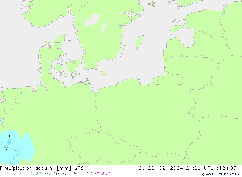 Nied. akkumuliert GFS So 22.09.2024 21 UTC