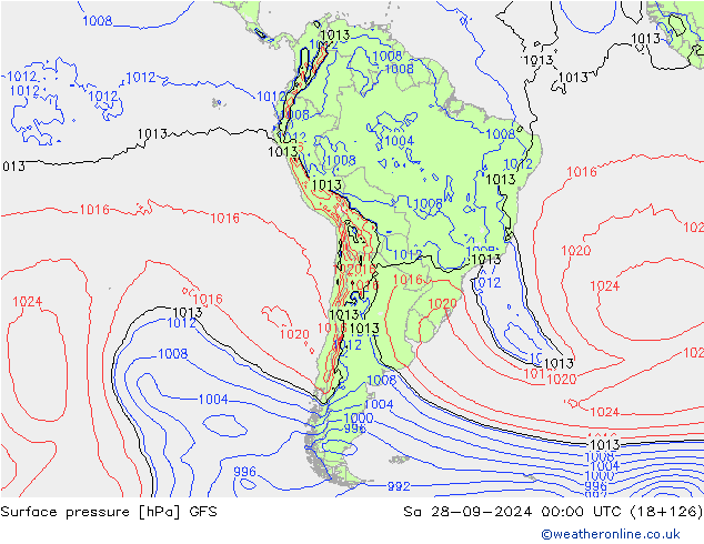 GFS: сб 28.09.2024 00 UTC