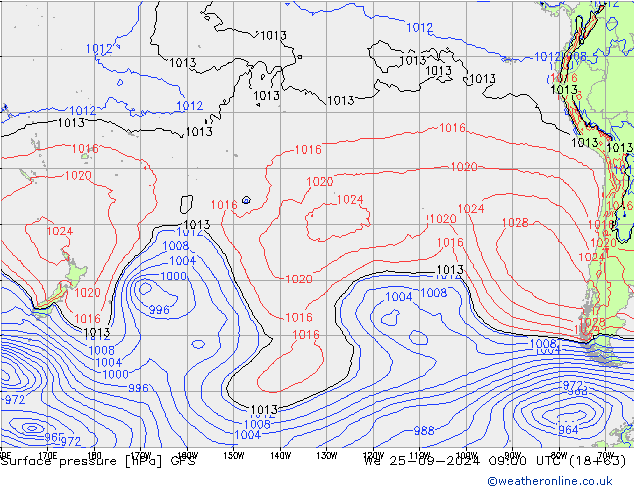 Bodendruck GFS September 2024