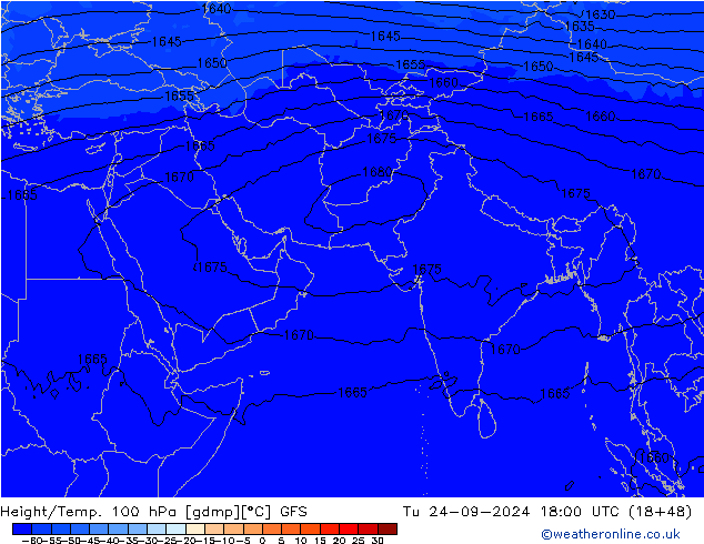 Geop./Temp. 100 hPa GFS mar 24.09.2024 18 UTC