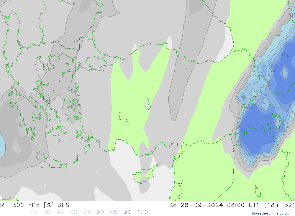 300 hPa Nispi Nem GFS Cts 28.09.2024 06 UTC