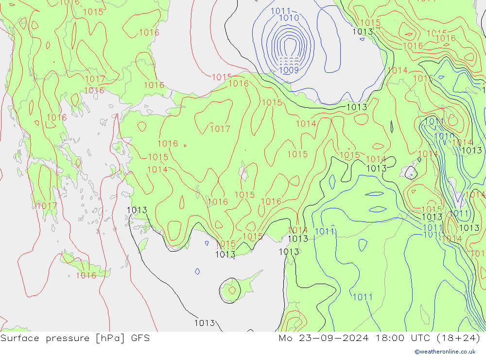 GFS:  23.09.2024 18 UTC