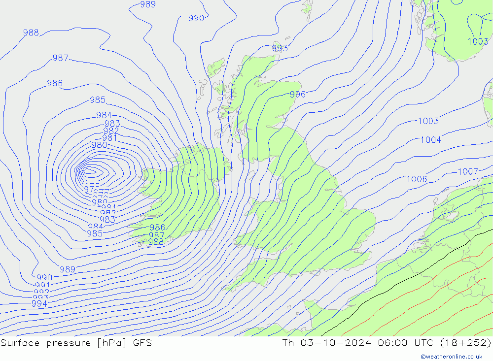 GFS: Th 03.10.2024 06 UTC