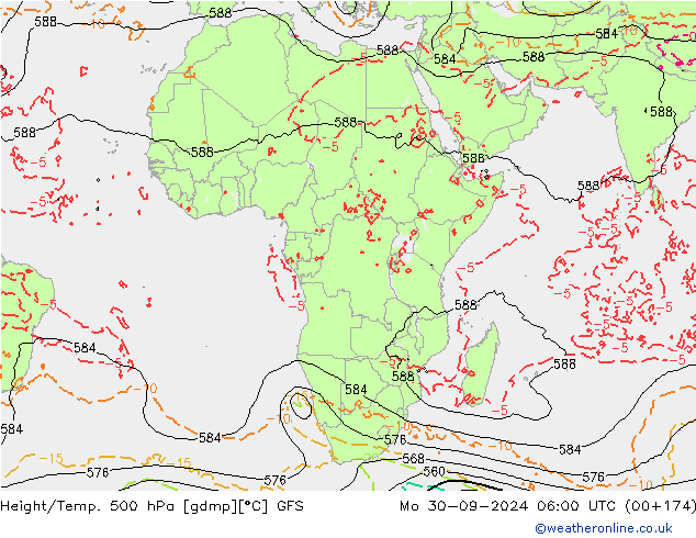 Z500/Rain (+SLP)/Z850 GFS Seg 30.09.2024 06 UTC