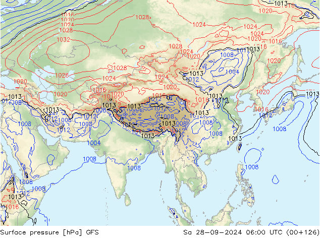 GFS: so. 28.09.2024 06 UTC