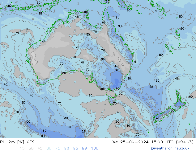 RH 2m GFS We 25.09.2024 15 UTC