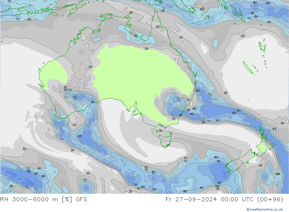 3000-6000 m Nispi Nem GFS Cu 27.09.2024 00 UTC