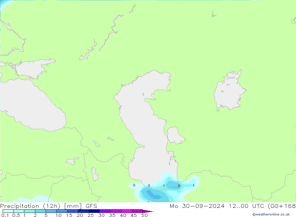  (12h) GFS  30.09.2024 00 UTC