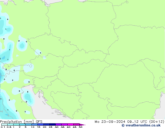 GFS: Mo 23.09.2024 12 UTC