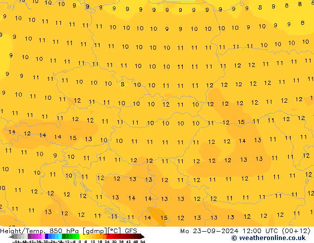 GFS: Mo 23.09.2024 12 UTC