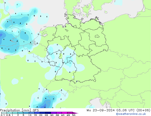 GFS: Mo 23.09.2024 06 UTC