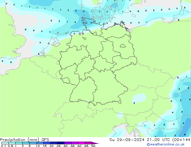 GFS: Ne 29.09.2024 00 UTC