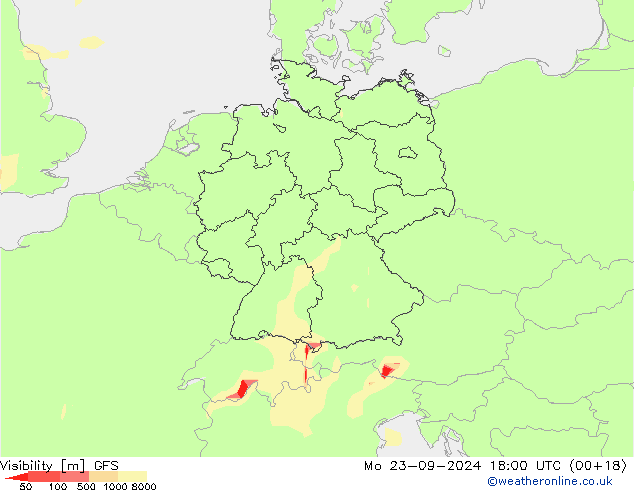 Görüş alanı GFS Pzt 23.09.2024 18 UTC